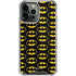 DC Comics Batman Logo Pattern iPhone 13 Pro Max Clear Case